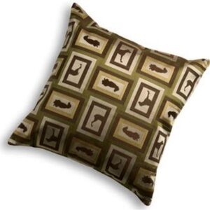 William Wegman designed throw pillow by Crypton